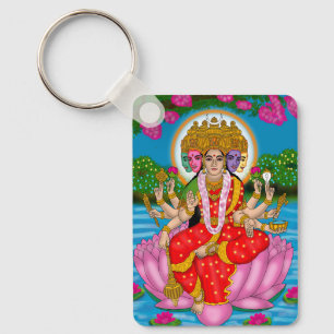 Göttin Gayatri Schlüsselanhänger