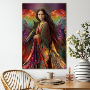 Göttin Iris Botin Der Götter Regenbogen Lila Poster