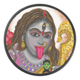 Göttin Kali-Mauspad Eishockey Puck