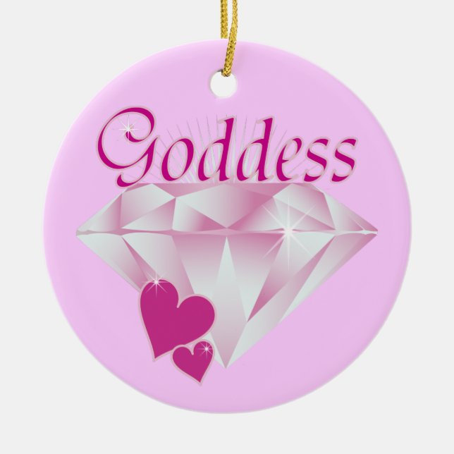 Göttin Keramikornament (Vorne)