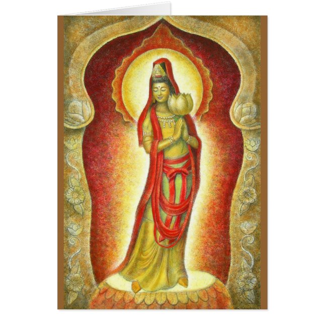 Göttin Kuan Yins Lotus (Vorne)