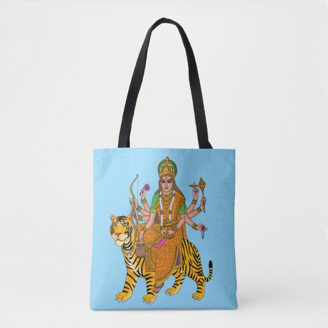 Göttin Kushmanda-Tragetasche Tasche (Vorderseite)