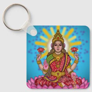 Göttin Lakshmi Schlüsselanhänger