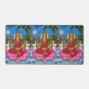 Göttin Lakshmi Schreibtischunterlage