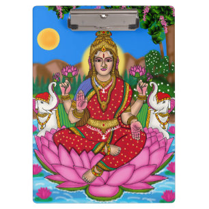 Göttin Lakshmi Schreibwaren Klemmbrett