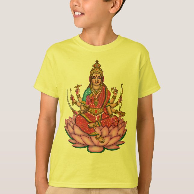 Göttin Lakshmi T-Shirt (Vorderseite)