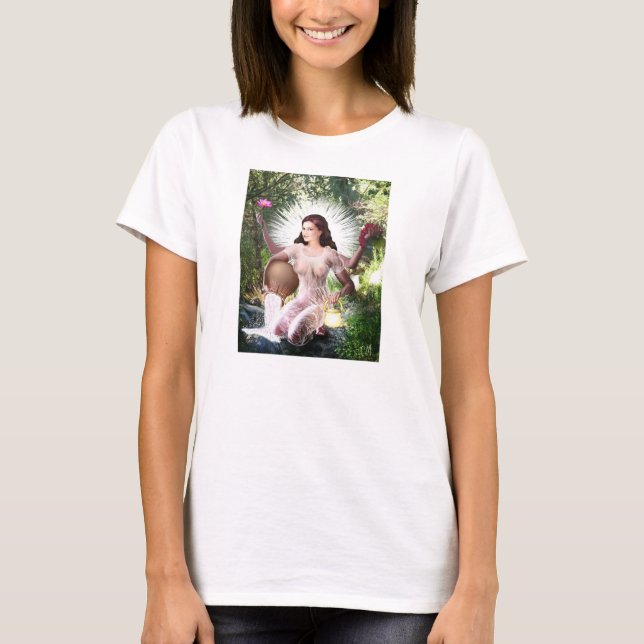 Göttin Lakshmi T-Shirt (Vorderseite)