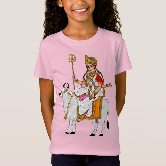 Göttin Mahagauri T-Shirt (Vorderseite)