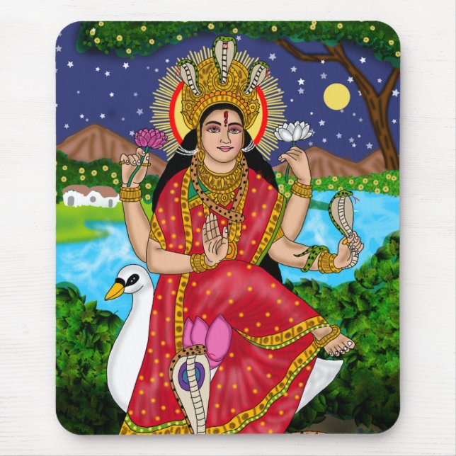 Göttin Mansa Mousepad (Vorne)