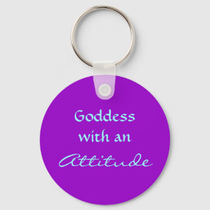 Göttin mit einem Schlüsselanhänger für Attitude Qu