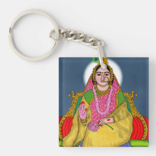 Göttin Radha Schlüsselanhänger