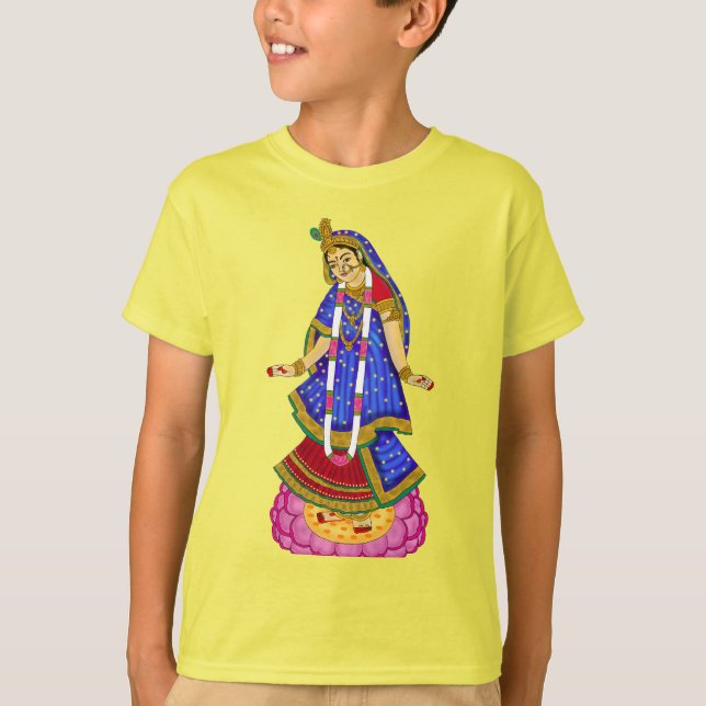 Göttin Radha T-Shirt (Vorderseite)