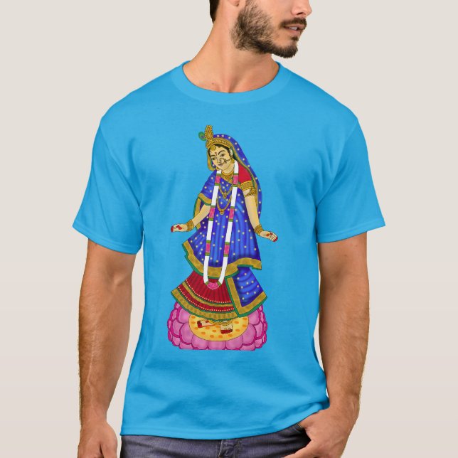 Göttin Radha T-Shirt (Vorderseite)