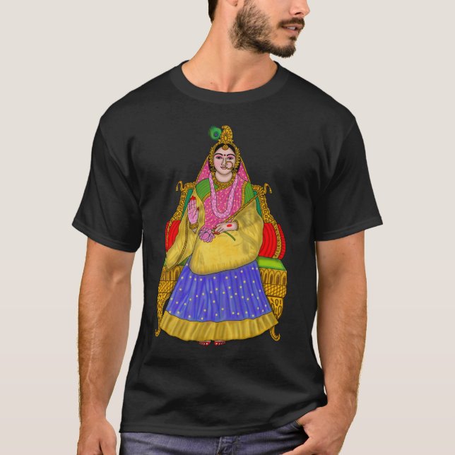 Göttin Radha T-Shirts (Vorderseite)