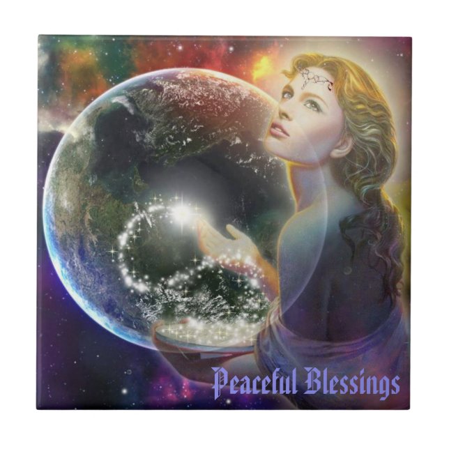 Göttin-Reihe: Erdgeist Fliese (Vorderseite)