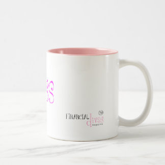 Göttin-Tasse Zweifarbige Tasse