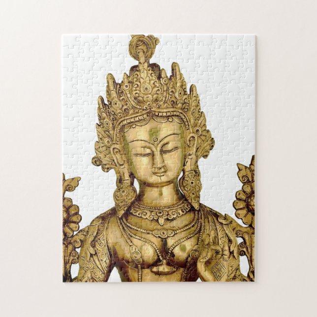 Göttin-Yoga-Tibet-Kunst-Frieden Taras Buddha (Vertikal)