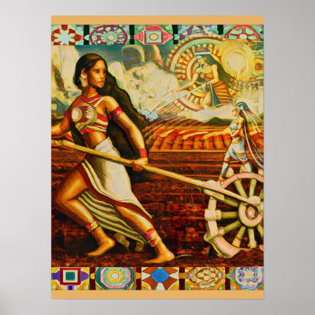 Göttinnen der Erde Poster (Vorne)