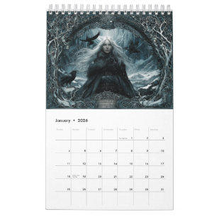 Göttinnen & Hexen des Nordens - Nordische heidnisc Kalender