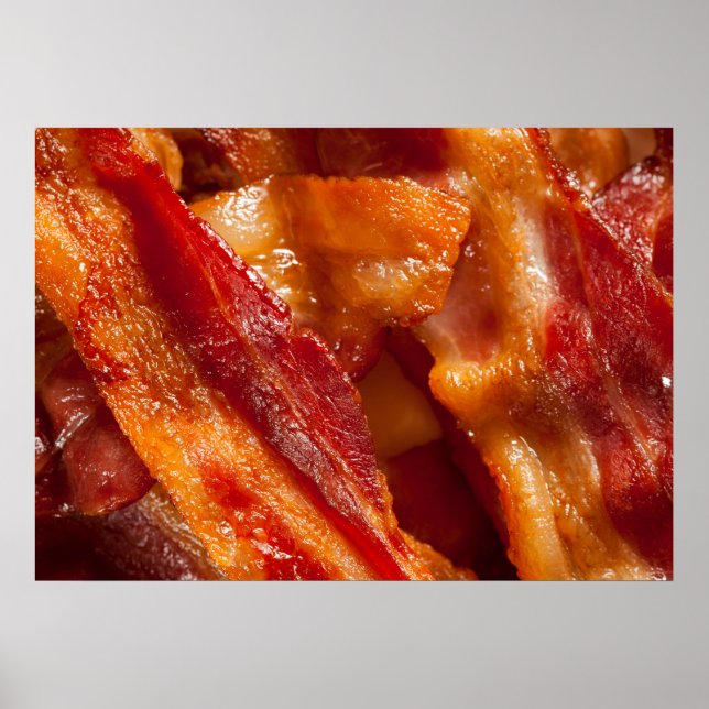 Göttlich dekadent Bacon Art Poster (Vorne)