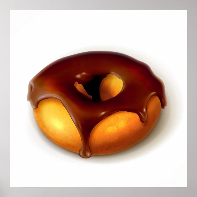 Göttlich dekadent Doughnut Poster - SRF (Vorne)