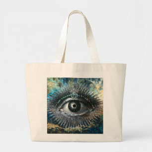Göttliche Augen-Jumbo-Tasche Jumbo Stoffbeutel