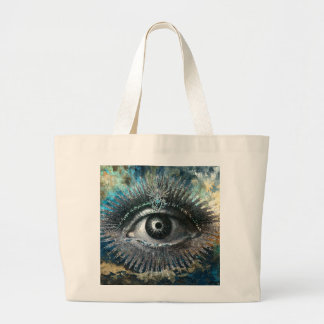 Göttliche Augen-Jumbo-Tasche Jumbo Stoffbeutel