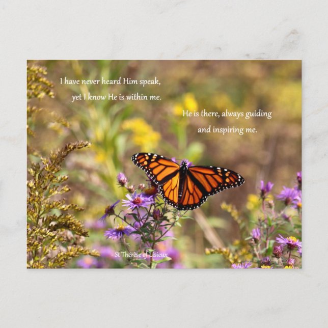 Göttliche Ausrichtung Postkarte (Vorderseite)