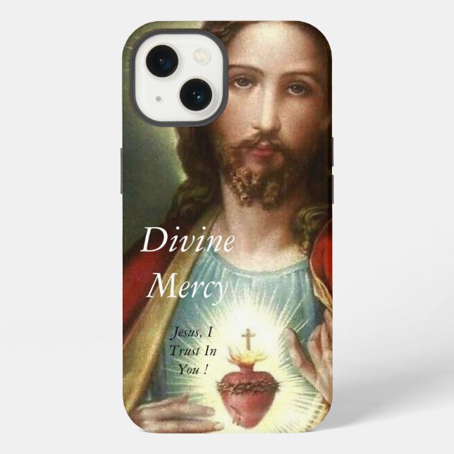 Göttliche Barmherzigkeit   iPhone Hülle (Rückseite)