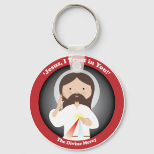 Göttliche Barmherzigkeit Jesu Schlüsselanhänger