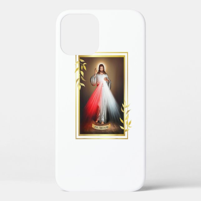 Göttliche Barmherzigkeit Jesus Christus Jesus, ich Case-Mate iPhone Hülle (Rückseite)