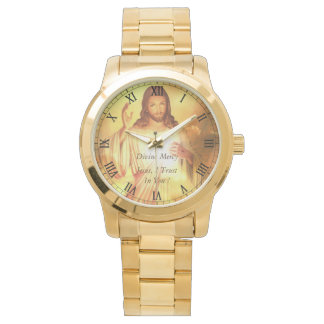 Göttliche Barmherzigkeit Jesus, ich vertraue auf d Armbanduhr