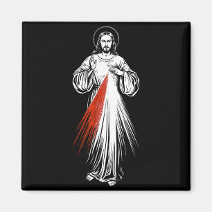 Göttliche Barmherzigkeit Jesus Katholischer Glaube Magnet