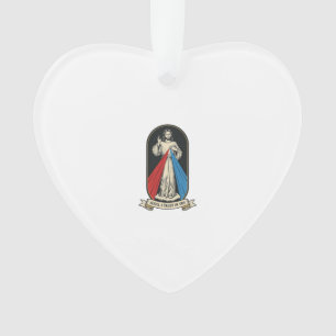 Göttliche Barmherzigkeit Jesus Vintage Ornament