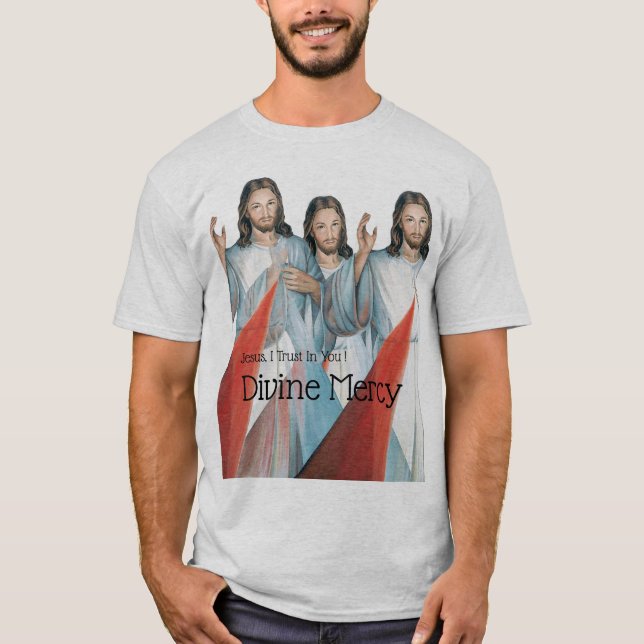 Göttliche Barmherzigkeit T-Shirt (Vorderseite)