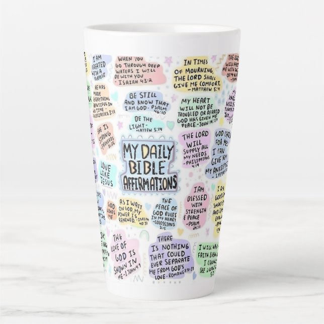 Göttliche Bejahungen Milchtasse (Vorderseite)