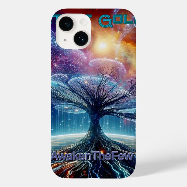 Göttliche Blume Case-Mate iPhone 14 Hülle (Rückseite)