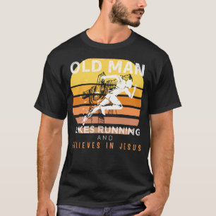 Göttliche Gestalten: Grumpische Alte Menschen Jesu T-Shirt