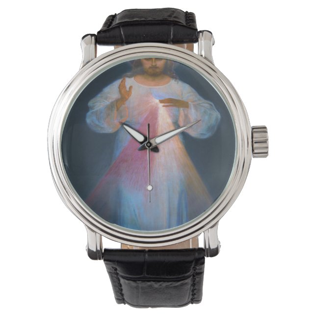 Göttliche Gnade Original von Kazimirowski Armbanduhr (Vorderseite)