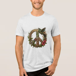 Göttliche Harmonie: Die ॐ Mandala Tri-Blend Shirt