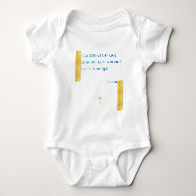 Göttliche Inspiration —  Baby Strampler (Vorderseite)