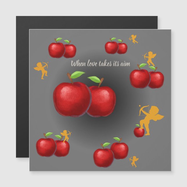 Göttliche Liebe Magneteinladung (Vorne/Hinten)