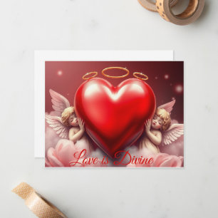 Göttliche Liebe  Mitteilungskarte