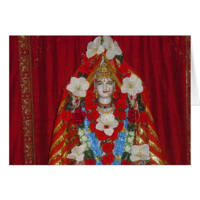 Göttliche Mutter-Karte (Vorderseite (Horizontal))