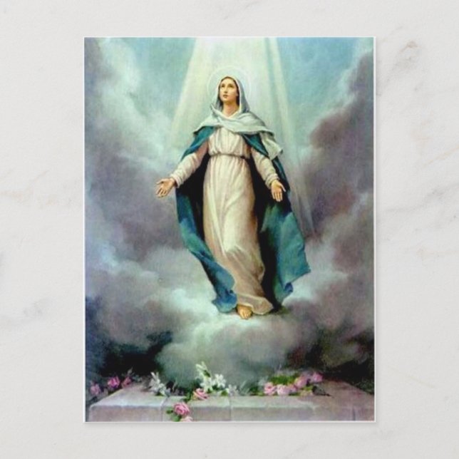 Göttliche Mutter Postkarte (Vorderseite)