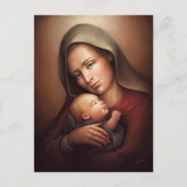 Göttliche Mutter Postkarte