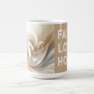 Göttliche Mutter Segen inmitten weicher Farben Kaffeetasse