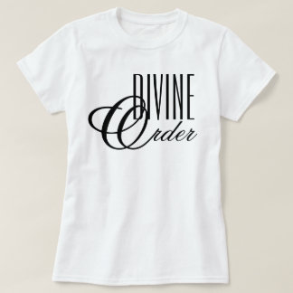 "Göttliche Ordnung" 90er minimalistisches Chic-Äst T-Shirt