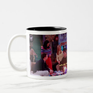 "Göttliche Reflektionen: Joey's "Warum Gott, warum Zweifarbige Tasse