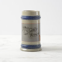 "Göttliche Serenität: Radha Krishna Logo Tasse"
